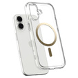 Spigen puzdro pre iPhone 17, Ultra Hybrid MagSafe, číre/zlaté