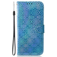 Klapkové puzdro pre Oppo A17, Wallet mandala, modré