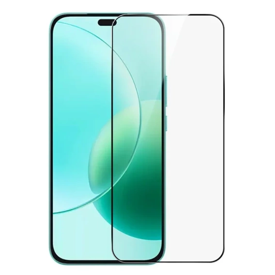3D tvrdené sklo pre Honor 400 Lite, čierny rám
