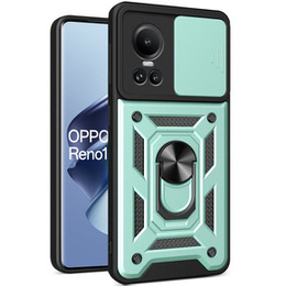Obal na mobil pre Oppo Reno 10 / 10 Pro, CamShield Slide, zelené