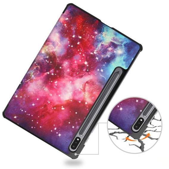 Puzdro pre Samsung Galaxy Tab S9 Plus, Smartcase, galaxy