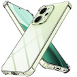 Puzdro pre Oppo Reno 14, vystužené, s ochranou fotoaparátu, priehľadné