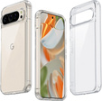 Obal na mobil pre Google Pixel 9 Pro XL, Fusion Hybrid, priehľadné