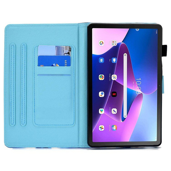 Puzdro pre Lenovo Tab M10 Plus 10.6 Gen 3 TB-125F TB-128F, Smartcase, panda
