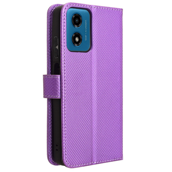 Klapkové puzdro pre Motorola Moto G24 / G24 Power / G04, Wallet Smart Magnet, fialové