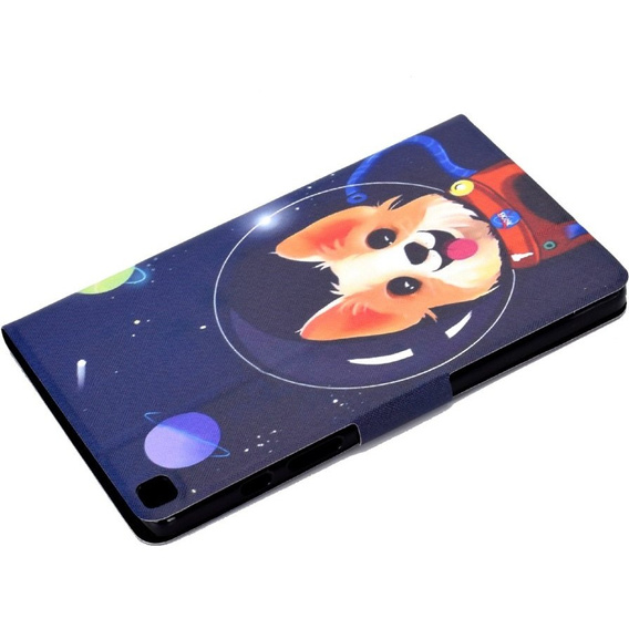 Obal na mobil pre Samsung Galaxy Tab A7 Lite 8.7 T220 / T225, astronaut dog
