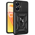 Obal na mobil pre Realme C55, CamShield Slide, čierne