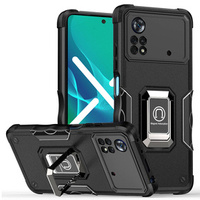 Obal na mobil pre Xiaomi Poco X4 Pro 4G, Dual-Layer Armor, čierne