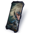 Pancierované puzdro pre ZTE nubia Red Magic 10 Pro+ 5G, Aluminum Alloy, čierne