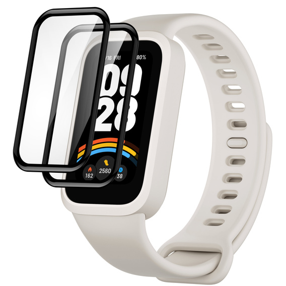 2x hybridné sklo ERBORD pre Xiaomi Smart Band 9 Active
