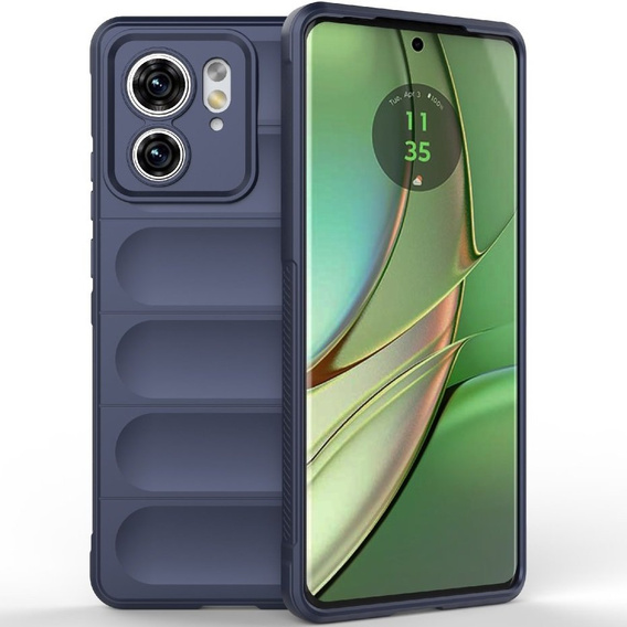 Obal na mobil pre Motorola Edge 40, Gaming Shockproof, tmavomodré