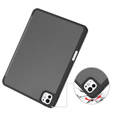 Puzdro pre iPad Pro 11" 2024 (5 gen.), Smartcase s priestorom pre stylus, sivé