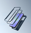Obrnené puzdro pre Samsung Galaxy A36 5G, Dexnor Full Body (Two Frames), modré