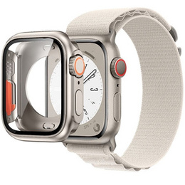 Pasek Nylonowy do Apple Watch 1/2/3/4/5/6/7/8/SE/ULTRA 42/44/45/49mm, Biały