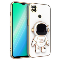 Obal na mobil pre Xiaomi Redmi 9C, Astronaut, biele