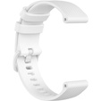 Pasek Silikonowy 18mm do Garmin Vivomove 3S / Vivoactive 4S, White
