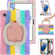 Detské puzdro pre Samsung Galaxy tab A8 10.5 SM-X200 SM-X205, pancierované s popruhom, modré