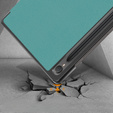 Puzdro pre Samsung Galaxy Tab S9, Smartcase s priestorom pre stylus, zelený