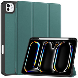 Puzdro pre iPad Pro 11" 2024 (5 gen.), Smartcase s priestorom pre stylus, zelený
