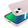 Obal na mobil pre iPhone 14 Plus, Silicone Lite, ružové