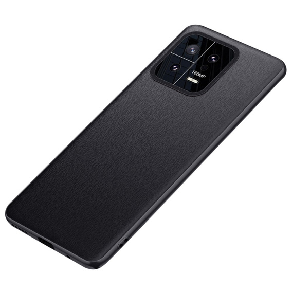 Kožené puzdro pre Xiaomi 13, leather hybrid, čierne