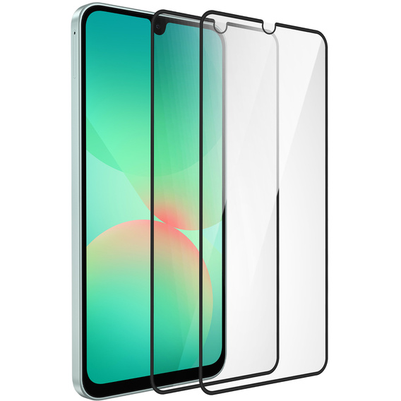 2x tvrdené sklo ERBORD 3D pre Samsung Galaxy A26 5G pre celý displej