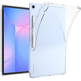 Puzdro pre Samsung Galaxy Tab S10 FE+ Plus, silikónové, priehľadné