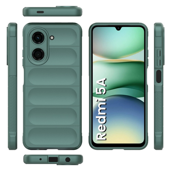 Obal na mobil pre Xiaomi Redmi A5, Gaming Shockproof, zelený
