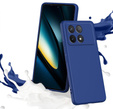 Obal na mobil pre Xiaomi Poco F6 Pro, Silicone Lite, modré