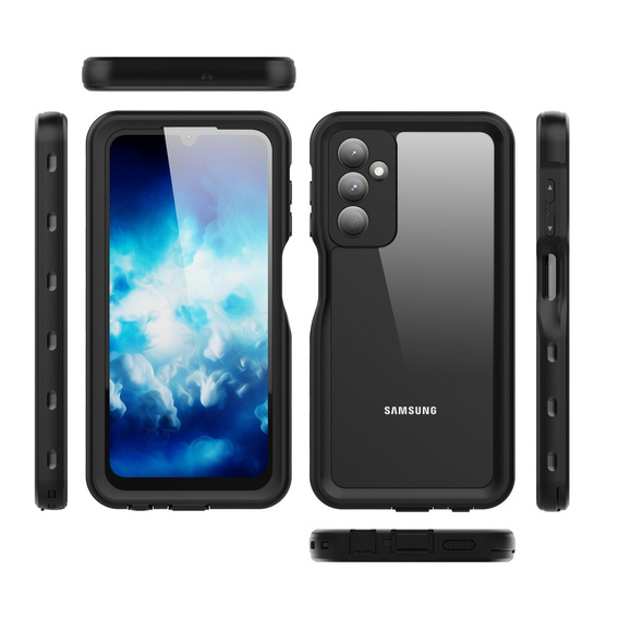 Vodotesné puzdro IP68 pre Samsung Galaxy A25 5G, Redpepper, čierne