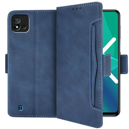 Klapkové puzdro pre Realme C11 2021 / C20 / C20A, Card Slot, modré