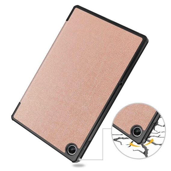 Puzdro pre Lenovo Tab M10 Plus 10.6 Gen 3 TB-125F TB-128F, Smartcase, ružové rose gold