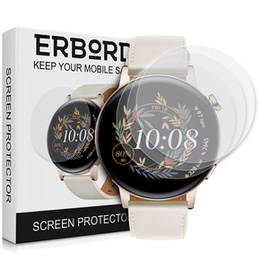 3x ERBORD Hydrogélová fólia pre Huawei Watch GT 3 42mm