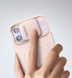 Puzdro pre iPhone 13 Pro Max/12 Pro Max Suritch Shockproof, Suritch Shockproof, pre MagSafe, ružové