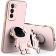 Obal na mobil pre Oppo Reno 12 Pro, Astronaut, ružové