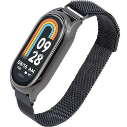 Oceľový milánsky náramok pre Xiaomi Smart Band 10 / 9 / 8