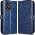 Flipové puzdro pre Motorola Moto G56 5G, Wallet Rhombus, modré