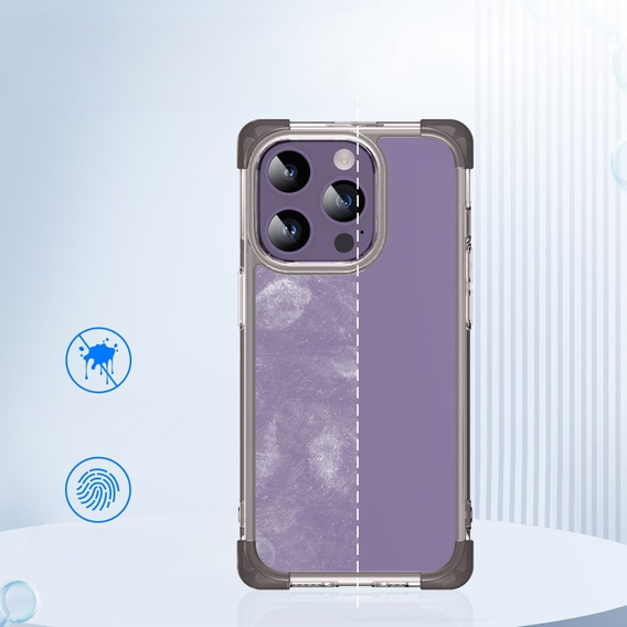 Puzdro pre iPhone 13 Pro Max, ERBORD CornerShield, čierne