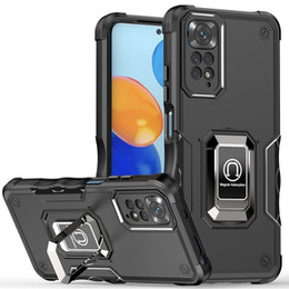 Obal na mobil pre Xiaomi Redmi Note 11 / 11S, Dual-Layer Armor, čierne