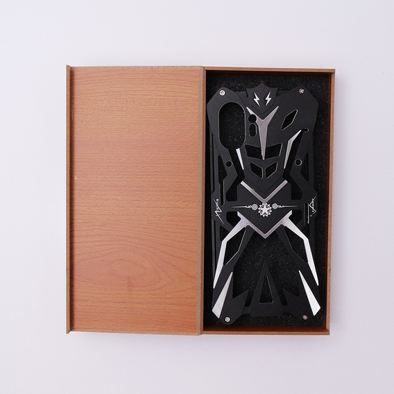 Pancierované puzdro pre Nothing Phone 2, Aluminum Alloy, čierne