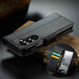 CASEME Litchi Wallet flipové puzdro pre Samsung Galaxy Z Fold7 5G