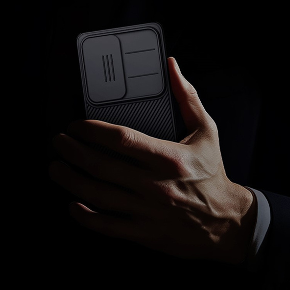 Puzdro NILLKIN Camshield Pro s krytom fotoaparátu pre Samsung Galaxy S26 Ultra, čierne