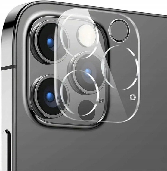 Tvrdené sklo na fotoaparát pre iPhone 16 Pro / 16 Pro Max, priehľadné