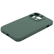 Obal na mobil pre iPhone 15 Pro Max, Silicone Lite, tmavozelené