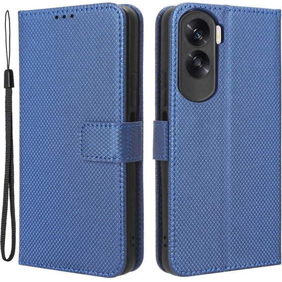 Klapkové puzdro pre Honor 90 Lite 5G, Wallet Smart Magnet, modré