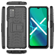 Obal na mobil pre Samsung Galaxy A03s, Tire Armor, čierne
