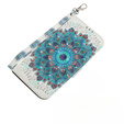 Klapkové puzdro pre Motorola Moto E22 / E22i, Wallet mandala, biele
