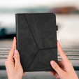 Puzdro pre Samsung Galaxy Tab A9, Classic, s priestorom pre stylus, čierne