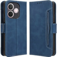 Klapkové puzdro pre Oppo A5 Pro 5G, Card Slot, tmavomodré