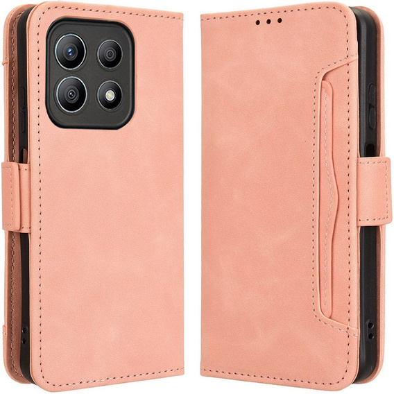 Klapkové puzdro pre Motorola Moto G56 5G, Card Slot, ružové